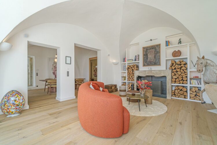 Domaine Vignobles Luxus Ferienvilla Provence Mieten Kamin