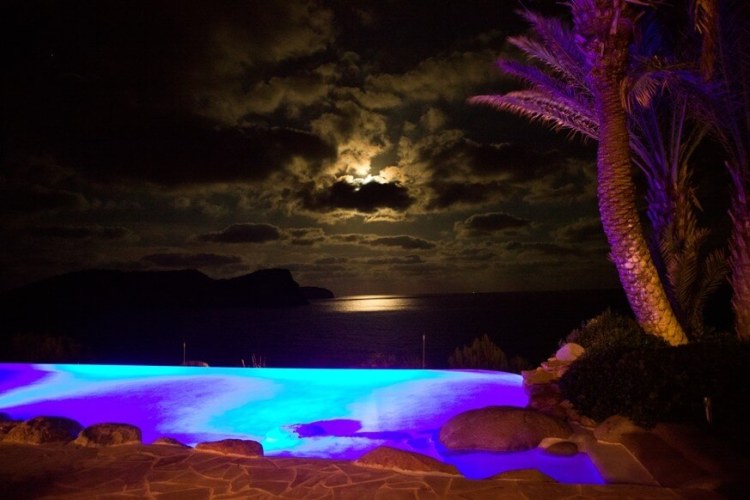 Dream Villa Ibiza Bei Nacht