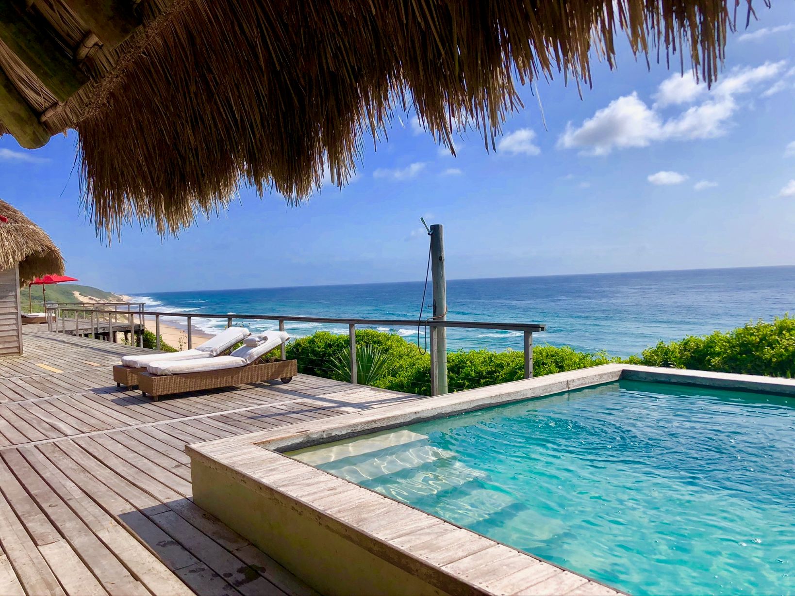 Dugongo Beachvilla Luxus Ferienhaus Mosambik Am Strand Mieten Pool