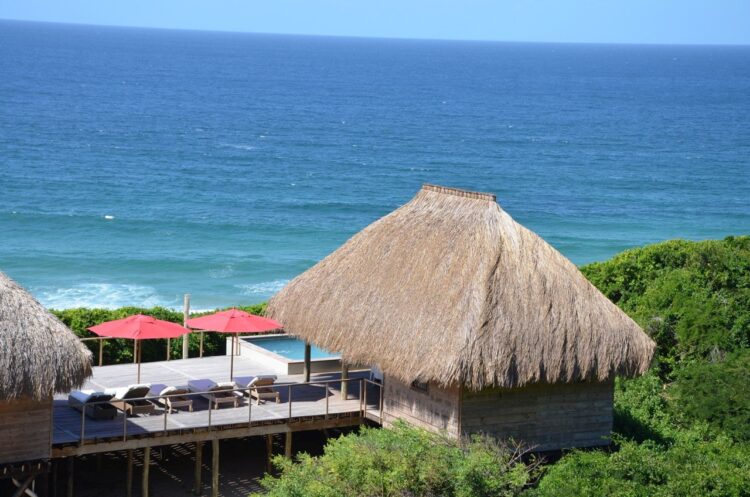Dugongo Beachvilla Luxus Ferienhaus Mosambik Am Strand Mieten Poolterrasse
