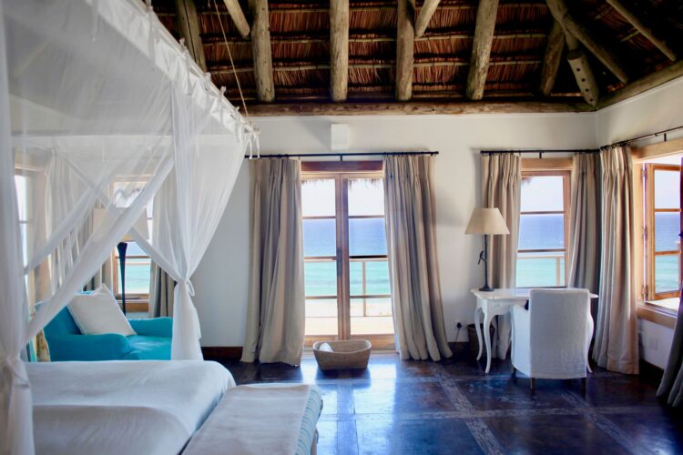 Dugongo Beachvilla Luxus Ferienhaus Mosambik Am Strand Mieten Schlafen