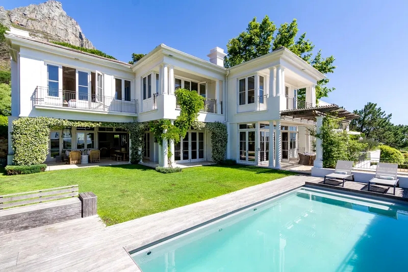 Ecamps Bay Homestead Luxus Ferienhaus Kapstadt Mieten Außenansicht