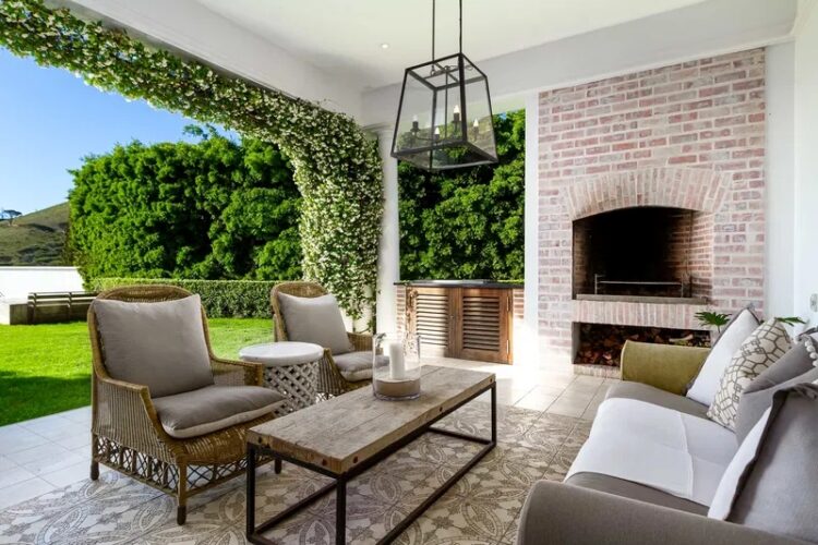 Ecamps Bay Homestead Luxus Ferienhaus Kapstadt Mieten Lounge