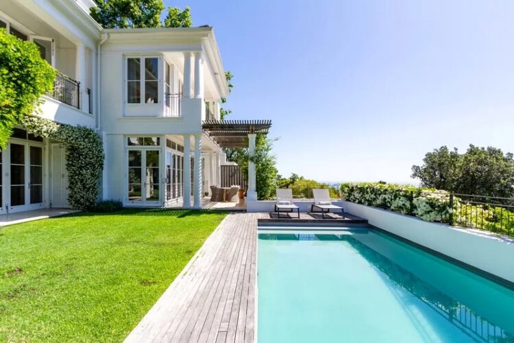 Ecamps Bay Homestead Luxus Ferienhaus Kapstadt Mieten Pool