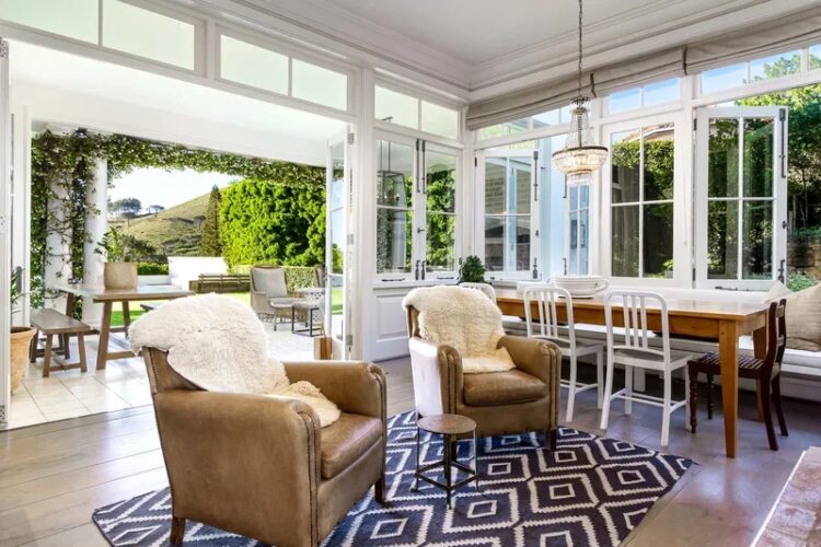 Ecamps Bay Homestead Luxus Ferienhaus Kapstadt Mieten Sessel