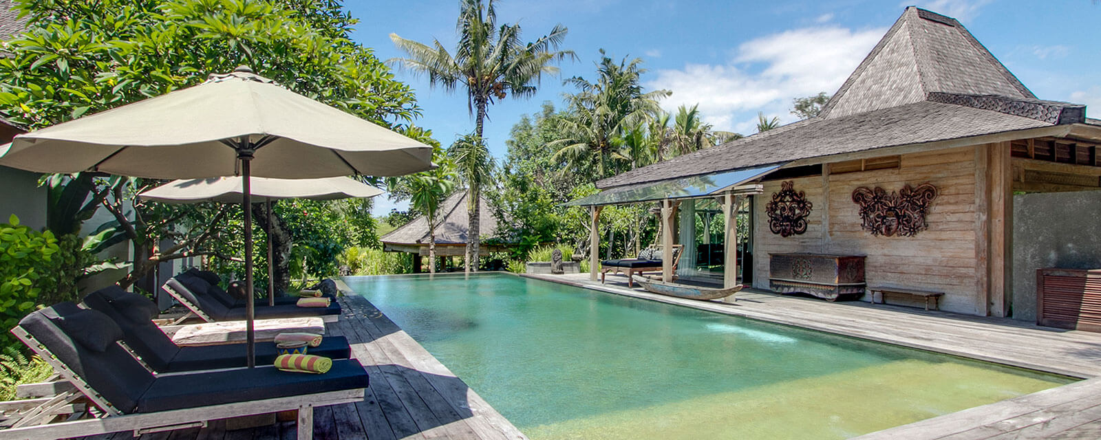 Echo Beach Villa Bali Lounge Am Pool