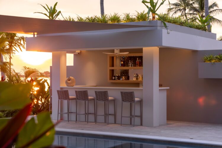Emotion Beachfront Villa Luxus Ferienhaus Koh Samui Bar