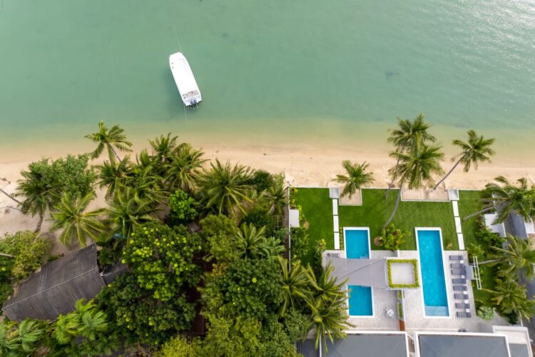 Emotion Beachfront Villa Luxus Ferienhaus Koh Samui Beach