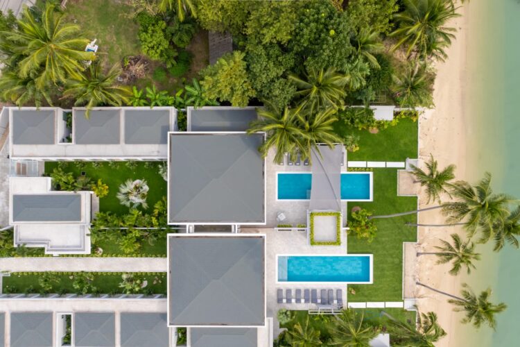 Emotion Beachfront Villa Luxus Ferienhaus Koh Samui Strandlage