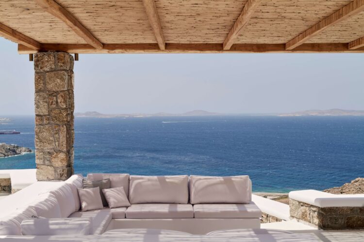Euphoria Villa Luxus Ferienhaus Mykonos Mit Pool Mieten Meerblick