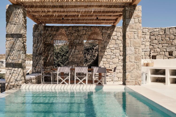 Euphoria Villa Luxus Ferienhaus Mykonos Mit Pool Mieten Terrasse