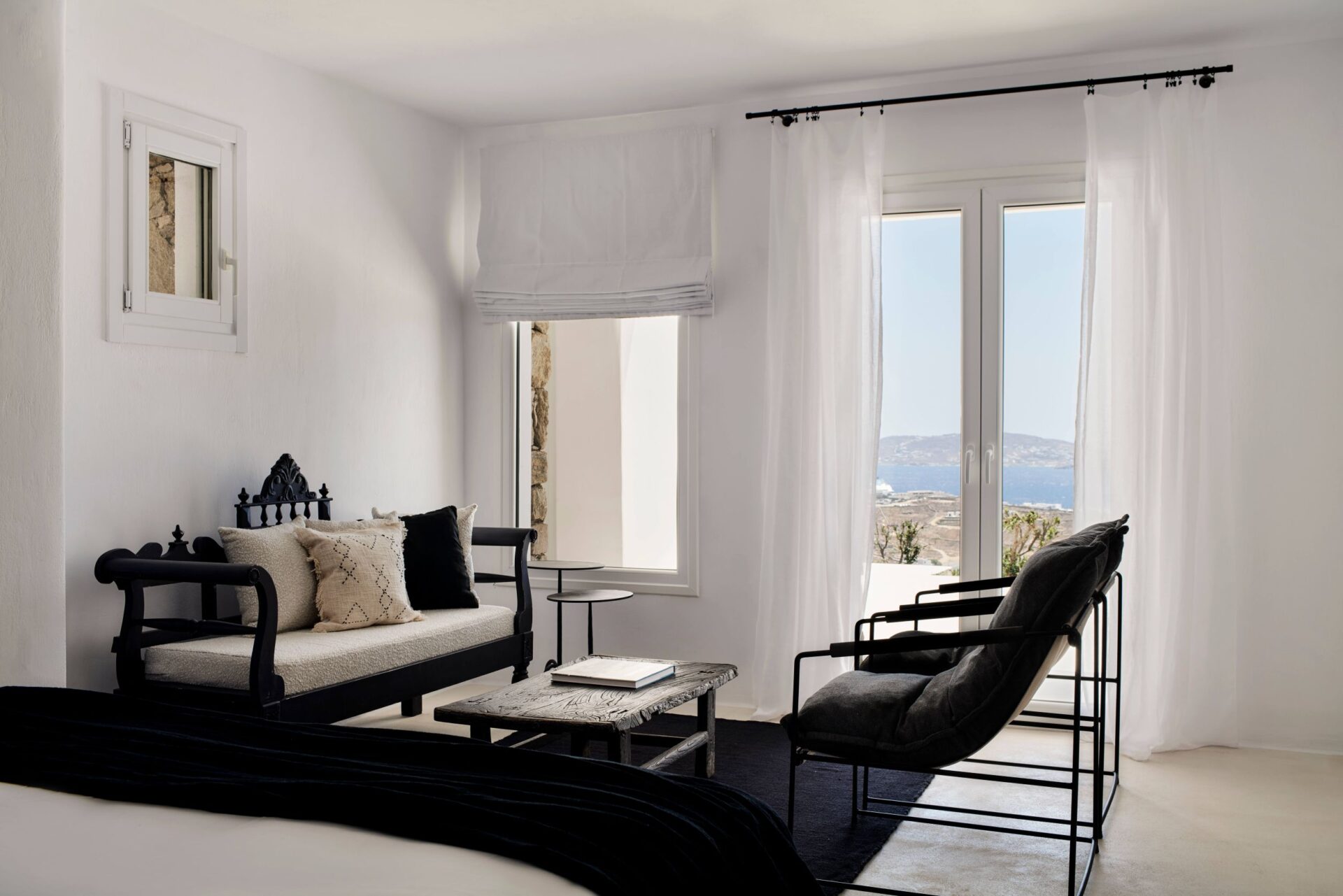 Euphoria Villa Luxus Ferienvilla Mykonos Mit Pool Mieten Wohnbereich