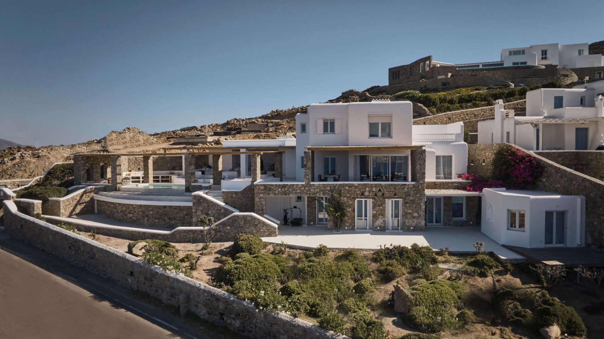 Euphoria Villa Exklusives Ferienhaus Mykonos Mit Pool Mieten Lage