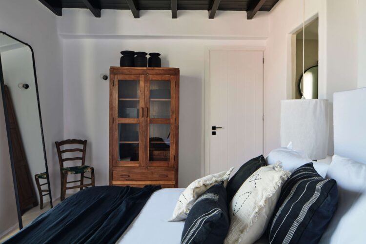 Euphoria Villa Luxuriöses Ferienhaus Mykonos Mit Pool Mieten Schlafzimmer