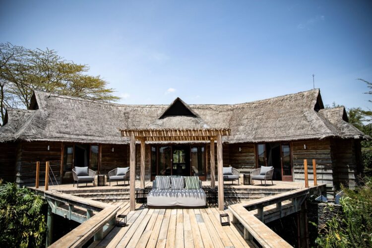 Family Garden Villa Luxus Safari Lodge Kenia Mieten Front