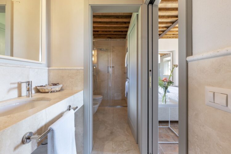 Farmhouse On The Hill Luxus Ferienhaus Toskana Mieten Bad