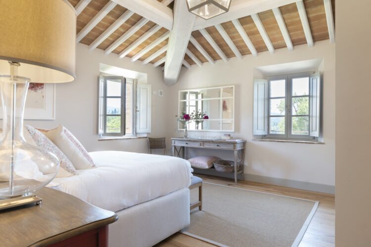 Farmhouse On The Hill Luxus Ferienvilla Toskana Mieten Doppelzimmer