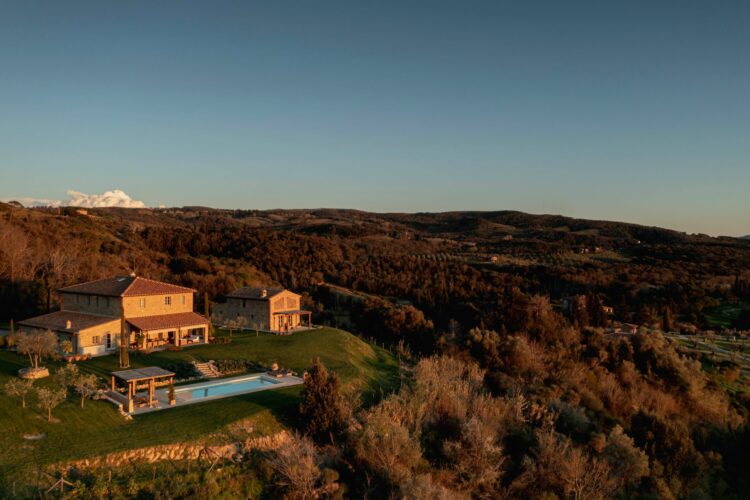 Farmhouse On The Hill Luxuriöses Ferienhaus Toskana Mieten Außergewöhnliche Lage