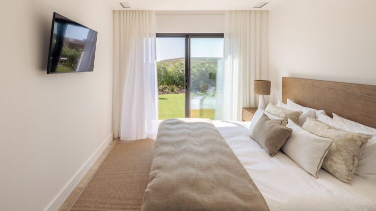 Faro Home Luxus Ferienhaus Algarve Portugal Mieten Bett