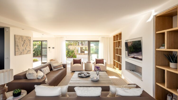 Faro Home Luxus Ferienhaus Algarve Portugal Mieten Couch