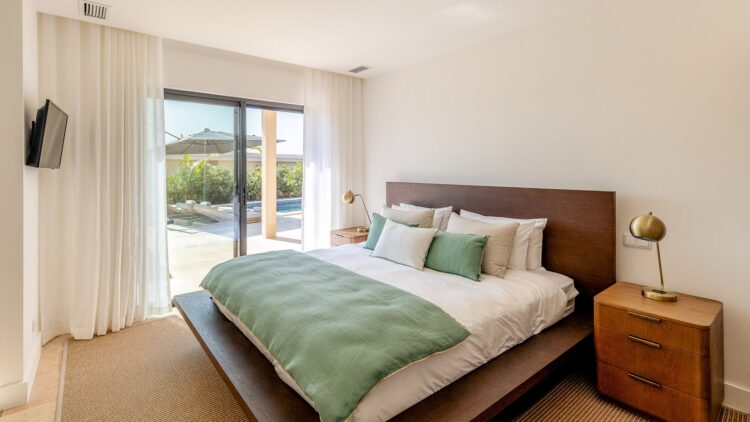 Faro Home Luxus Ferienhaus Algarve Portugal Mieten Schlafzimmer