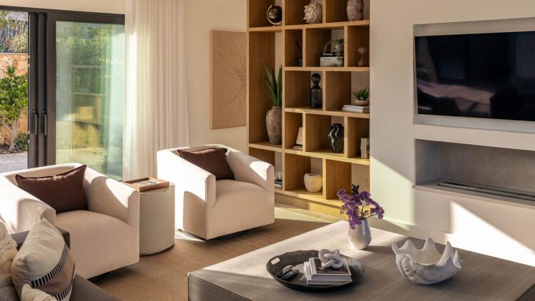 Faro Home Luxus Ferienhaus Algarve Portugal Mieten Wohnzimmer
