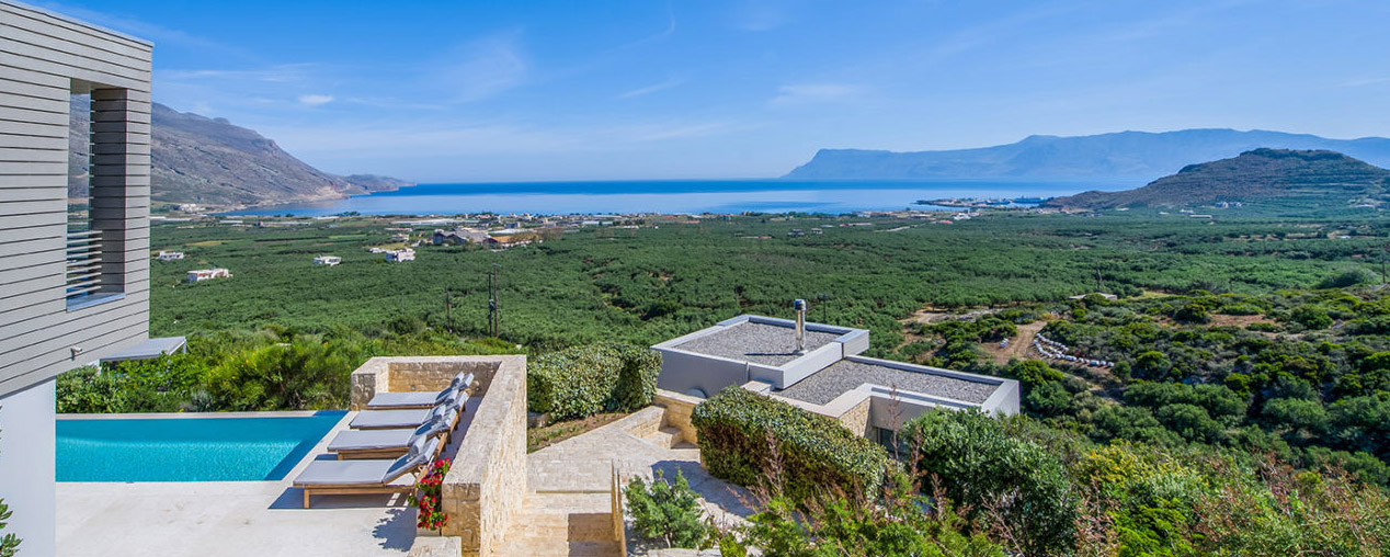 Urlaub im Ferienhaus Kreta - Hillside Villa Kissamos