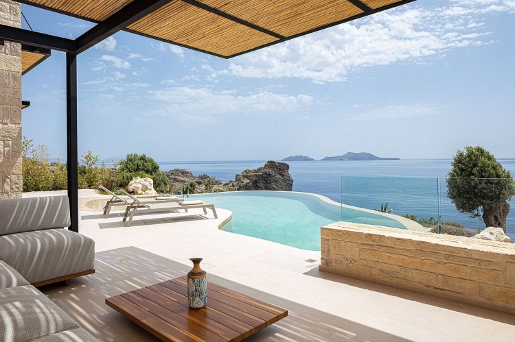 Ferienhaus Kreta Mit Strandzugang Domus Mare Villa