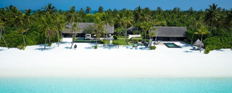 Ferienhaus Malediven Grand Sunset Residence Oneonly Reeth Irah Strand