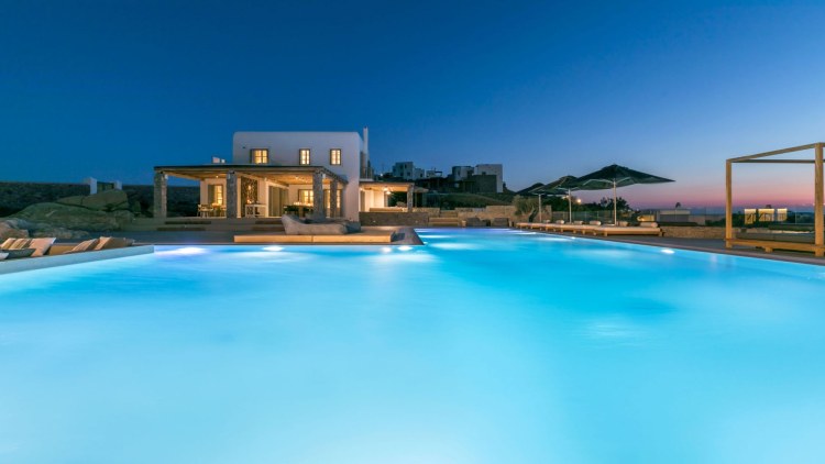 exklusives Ferienhaus Mykonos - Aleomandra Retreat