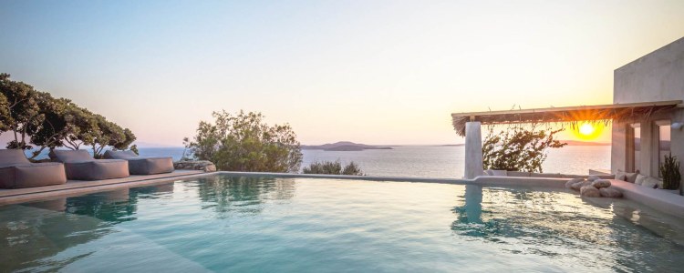 Mykonos modernes Ferienhaus für 8 Personen