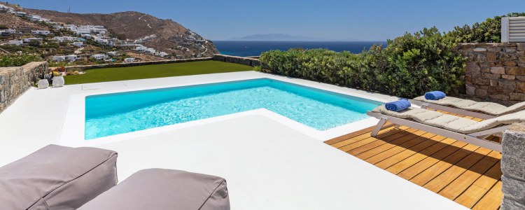 Mykonos Ferienhaus mit 2 Schlafzimmern mieten - Villa Cozy Elia