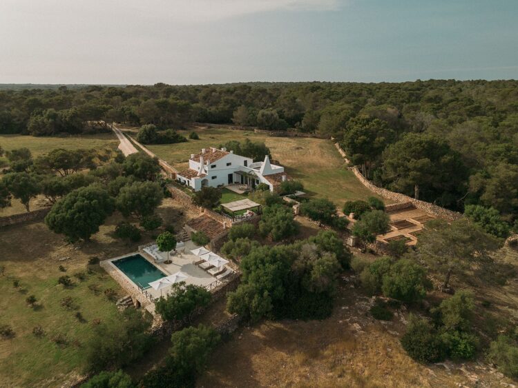 Finca Ciutadella Luxus Ferienhaus Aud Menorca Mieten Anwesen