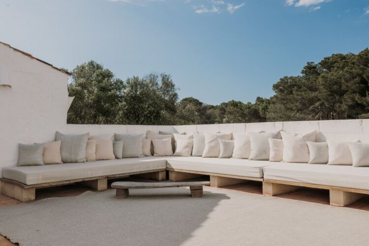 Finca Ciutadella Luxus Ferienhaus Aud Menorca Mieten Lounge