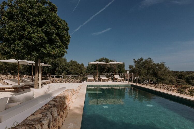 Finca Ciutadella Luxus Ferienhaus Aud Menorca Mieten Pool
