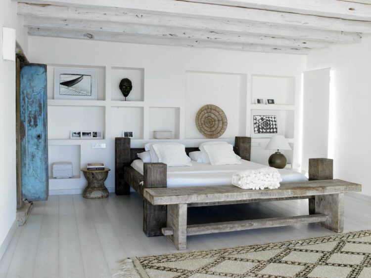 Finca Ethno Mar Luxus Ferienhaus Ibiza Mieten Master Suite