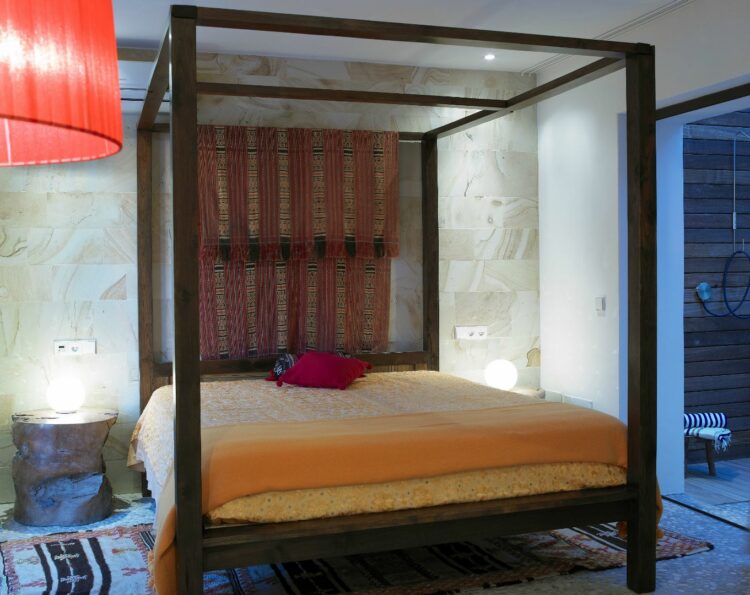 Finca Ethno Mar Luxus Finca Ibiza Schlafzimmer Mit Outdoor Dusche