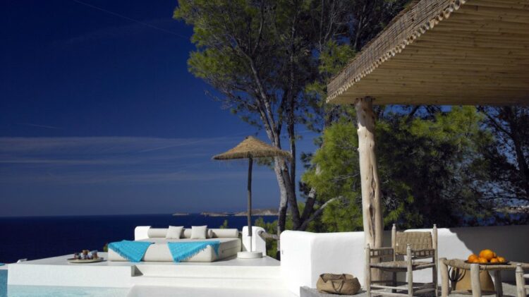 Finca Ethno Mar Traumhaftes Ferienhaus Ibiza Sonnenterrasse Mit Daybed