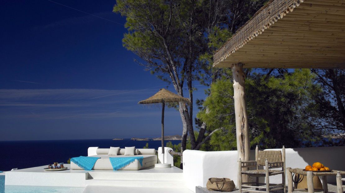 Finca Ethno Mar Traumhaftes Ferienhaus Ibiza Sonnenterrasse Mit Daybed