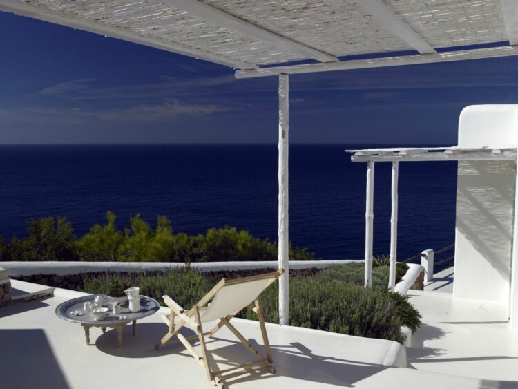 Finca Ethno Mar Villa Auf Ibiza Mieten Dachterrasse