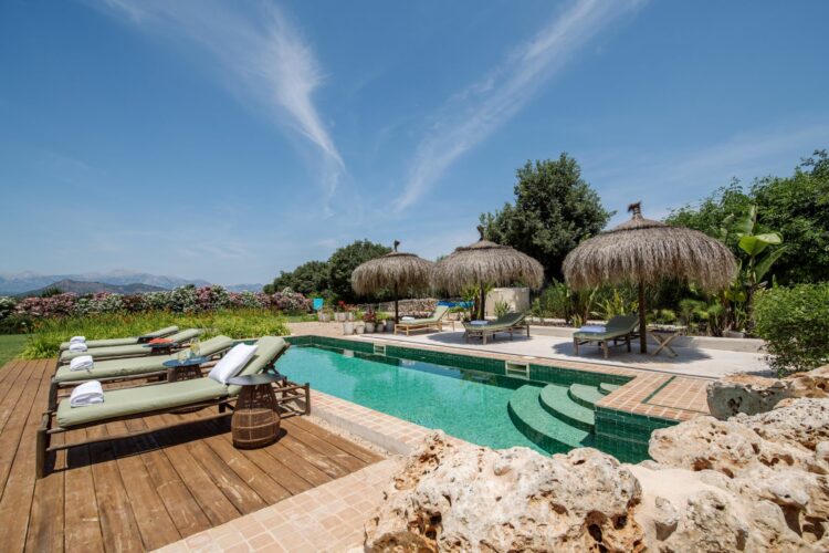 Finca Solo Verano Luxuriöses Ferienhaus Mallorca Chillen Am Pool