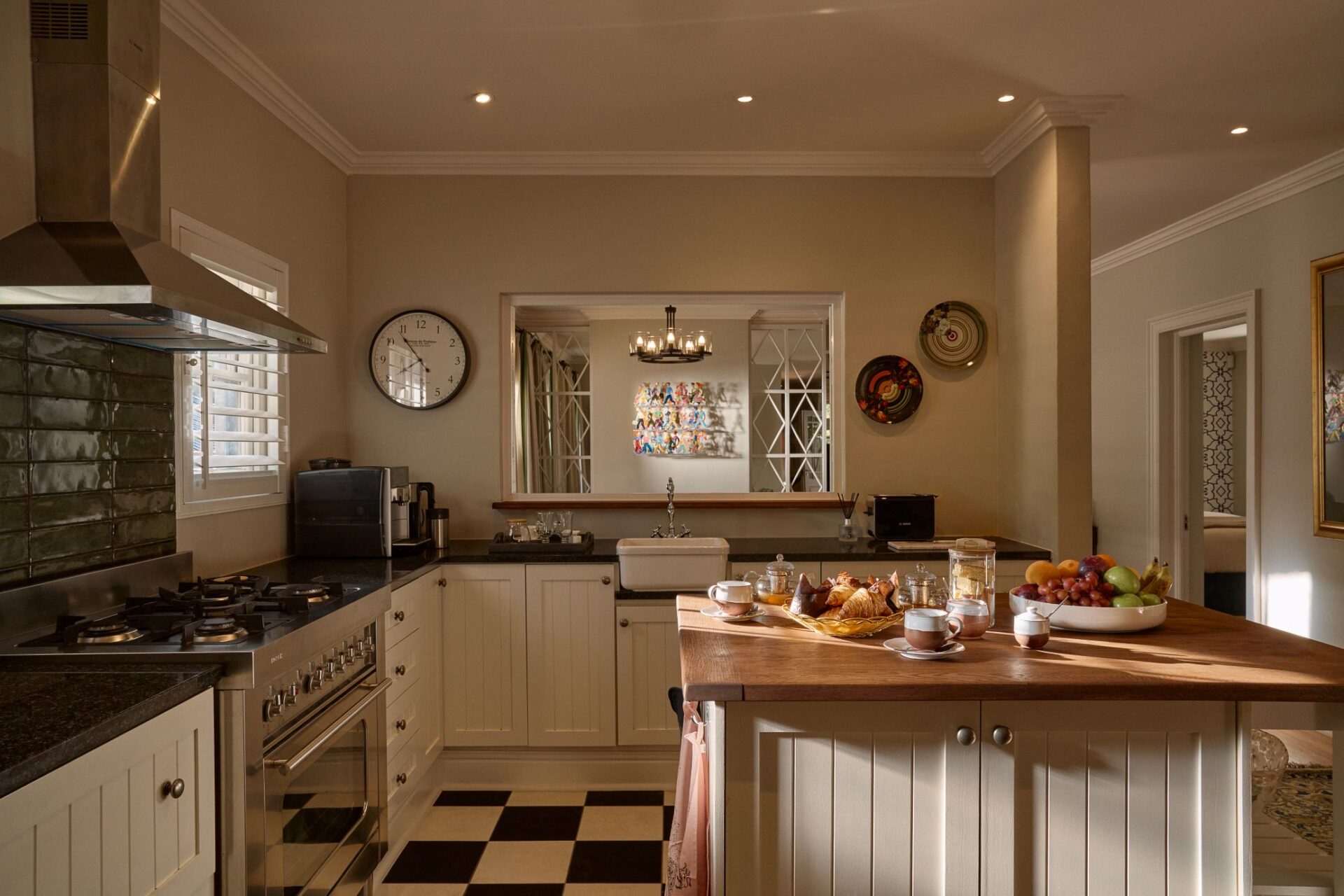 Franschhoek Cottage Luxus Ferienhaus Winelands Südafrika Mieten Küche