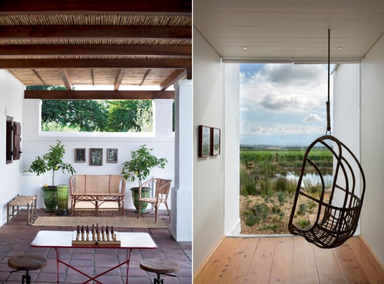 Fynbos Family House Luxus Ferienhaus Winelands Südafrika Details