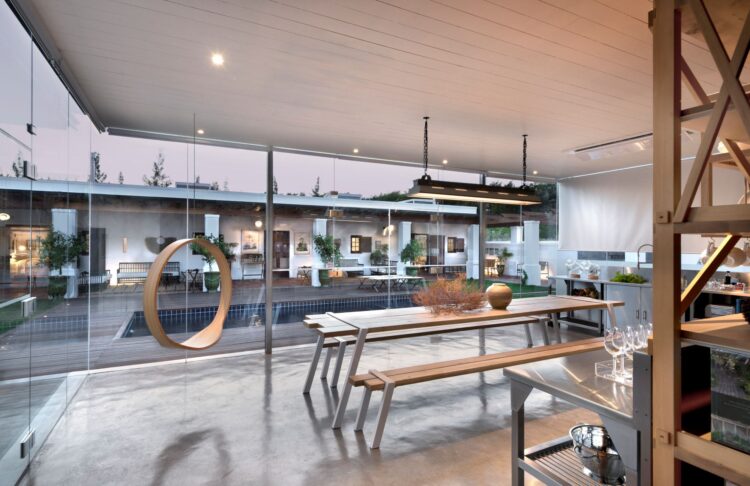 Fynbos Family House Luxus Ferienhaus Winelands Südafrika Küche