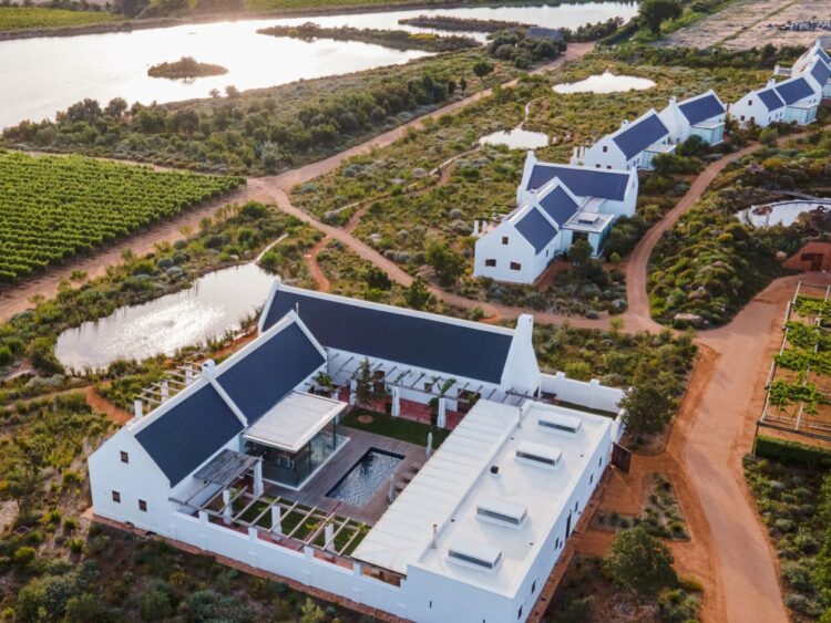 Fynbos Family House Luxus Ferienhaus Winelands Südafrika Lage