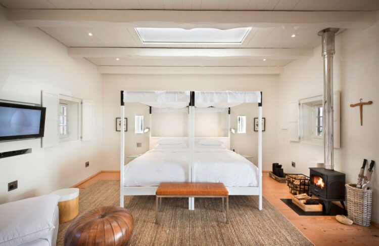 Fynbos Family House Luxus Ferienhaus Winelands Südafrika Schlafen