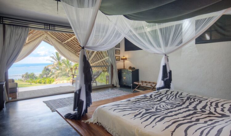 Garden Villa Luxus Ferienhaus Kenia Diani Beach Mieten Schlafen