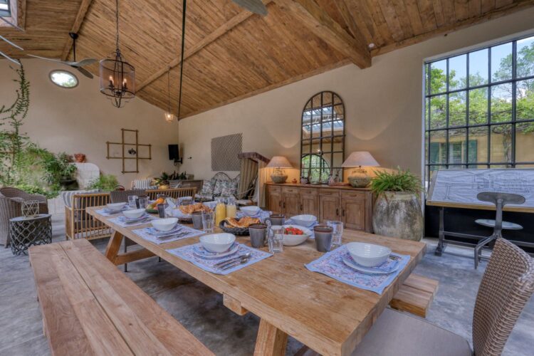 Garden With House Luxus Ferienvilla Provence Mieten Orangerie