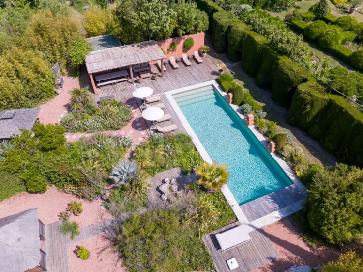Garden With House Luxus Ferienvilla Provence Mieten Pooldeck
