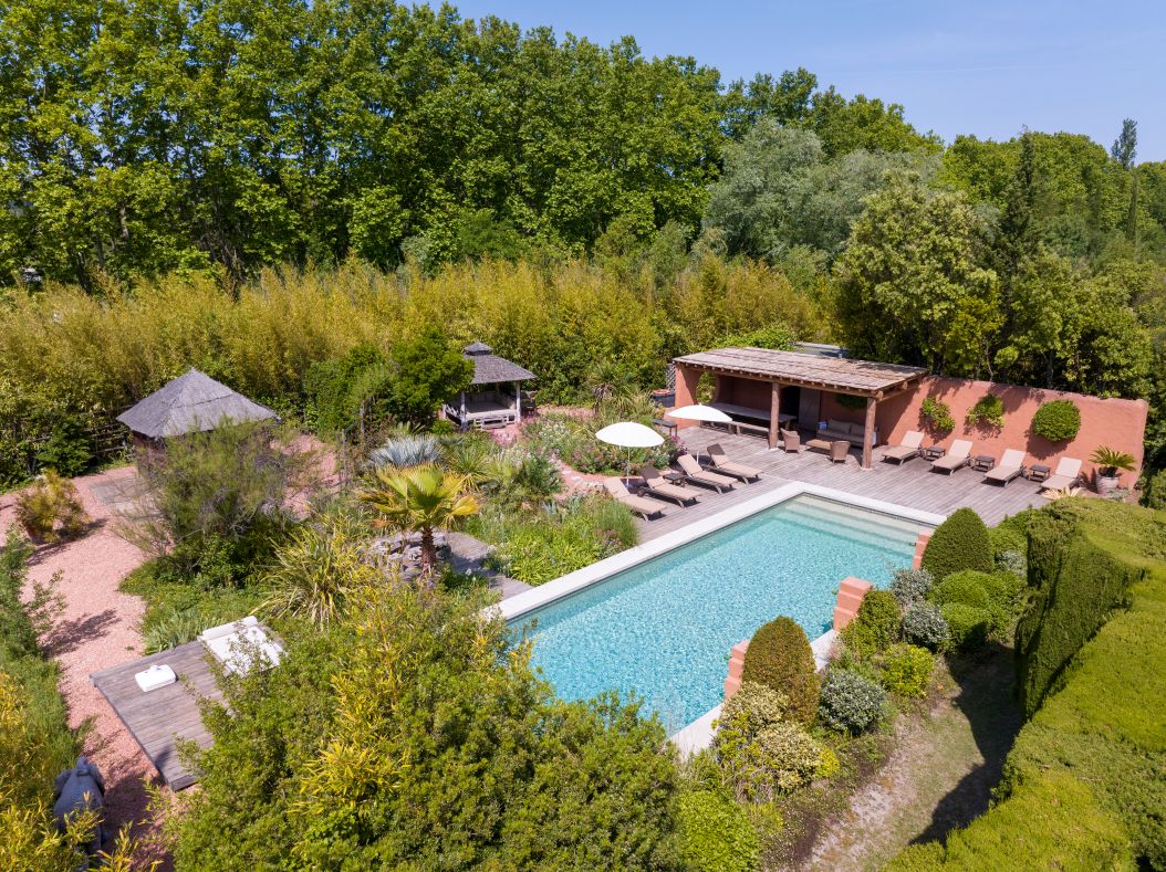 Garden With House Luxus Ferienvilla Provence Mieten Poolterrasse